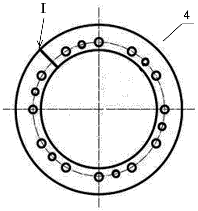 一种滚动轴承球磨机组合式中空轴结构的制作方法
