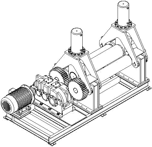 一种三辊卷板机的制作方法