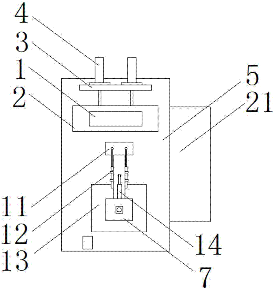 一种液压冲孔机漏冲孔自动判别装置的制作方法