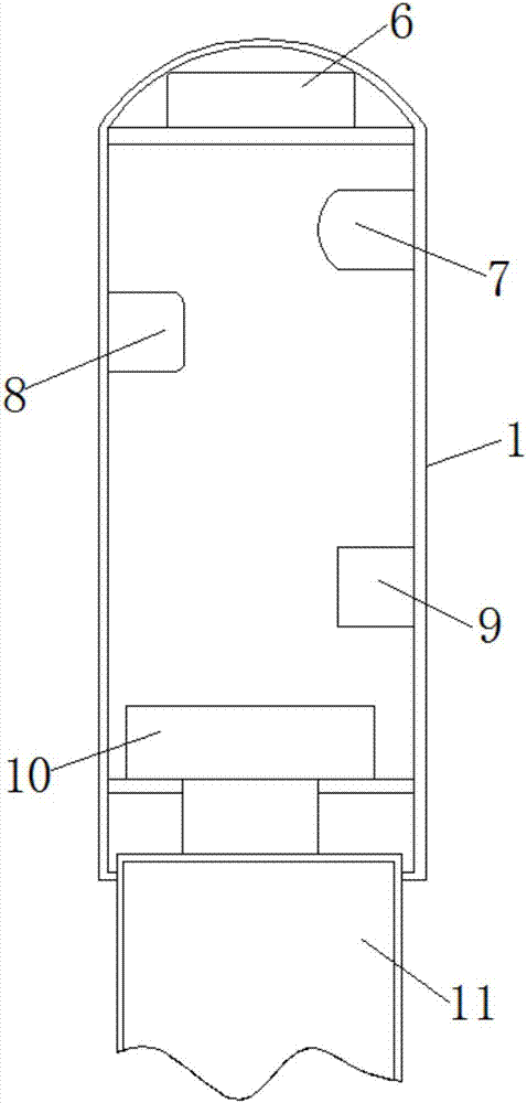 一种建筑用消防检测伸缩杆的制作方法