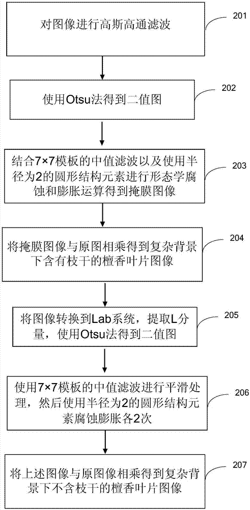 一种檀香叶片灰斑病危害程度的确定方法和装置与流程