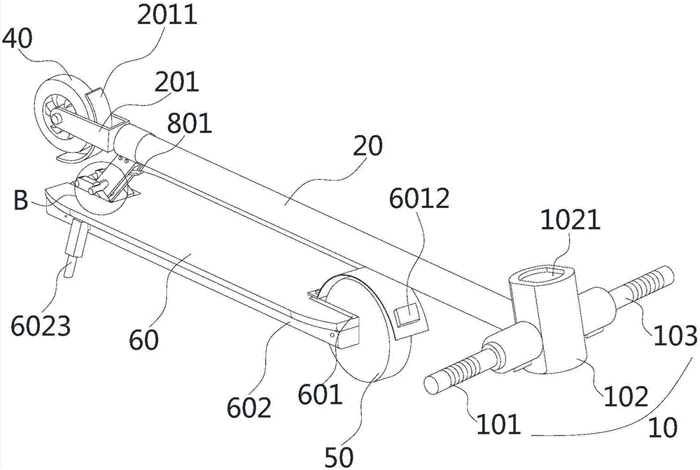 可方便折叠的电动滑板车的制作方法