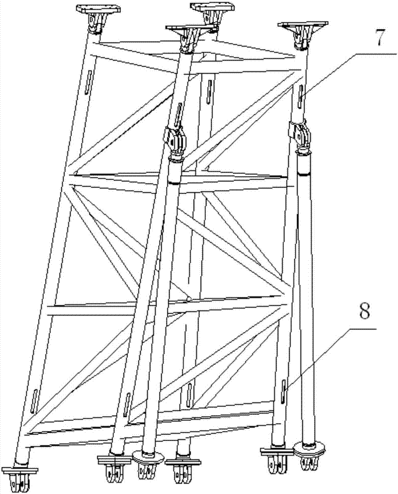 一种整体桁架式飞机翼吊挂架结构的制作方法