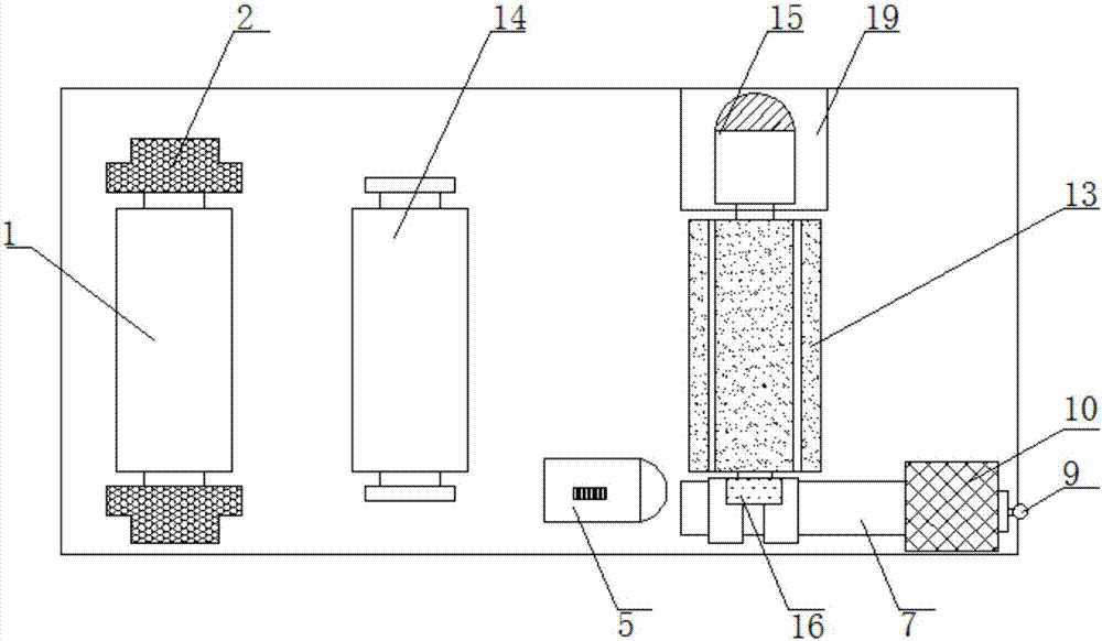 一种卷取机用张力卷取机构的制作方法