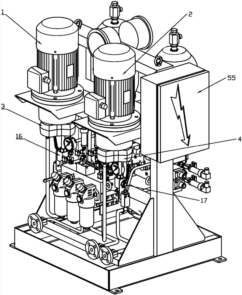 燃气轮机转子位移调整系统的制作方法