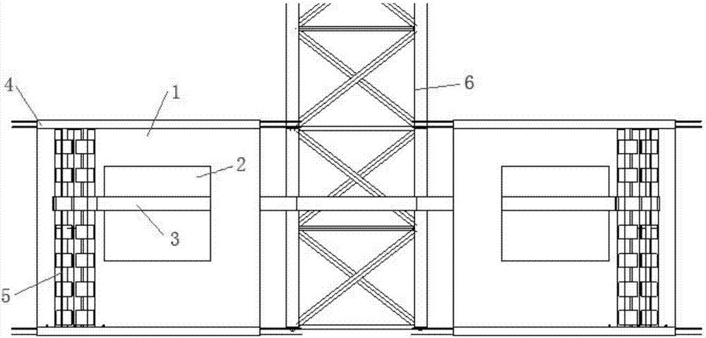 预制装配式建筑塔吊的连接结构的制作方法