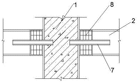 装配式梁柱连接节点及其施工方法与流程