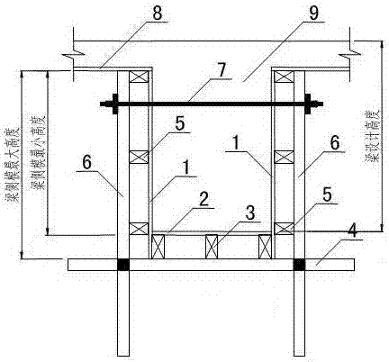 建筑结构中梁结构的可调模板应用方法与流程