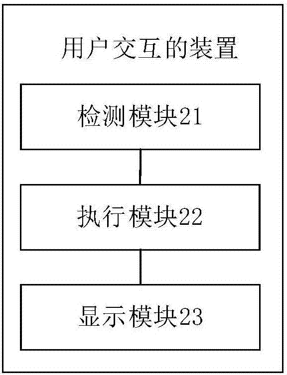 一种用户交互方法及装置与流程