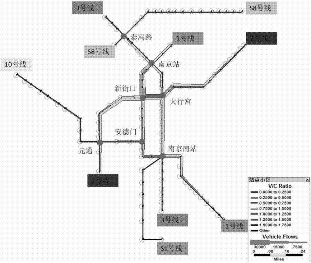 一种基于地铁服务能力瓶颈区段识别的大站快线布设方法与流程