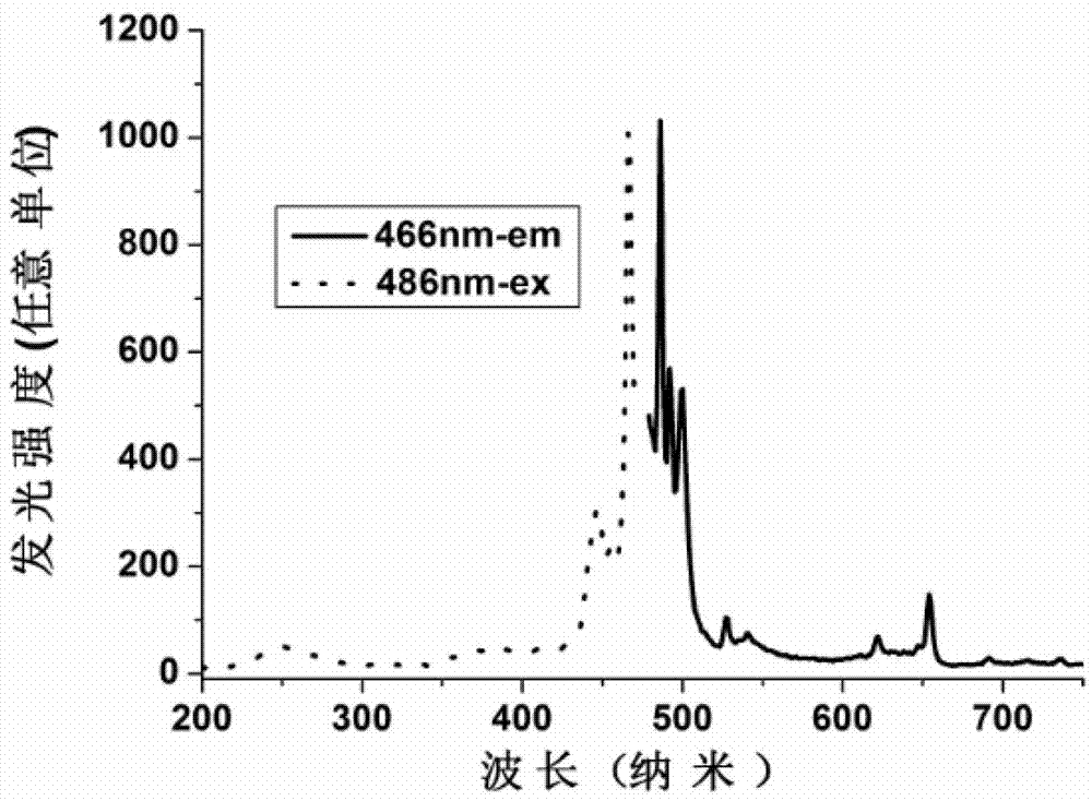 Pr离子掺杂的Ca3Ga2O6蓝绿色荧光粉及其制备方法与流程