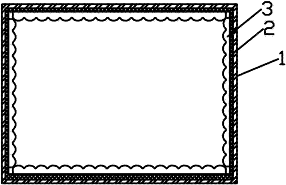 一种气泡膜一体箱及其制作方法与流程