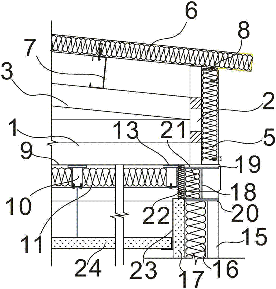 建筑材料工具的制造及其制品处理技术  所述三角桁梁包括底部水平支撑