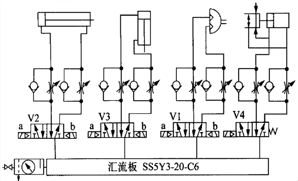 一种电子气动机器人实验系统的制作方法