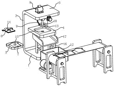 纺织品裁片机的下料装置的制作方法