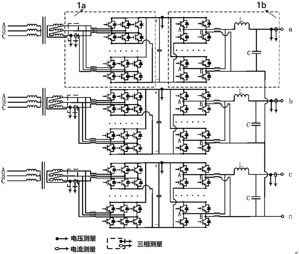 一种三相变压器长时感应电压试验装置的制作方法