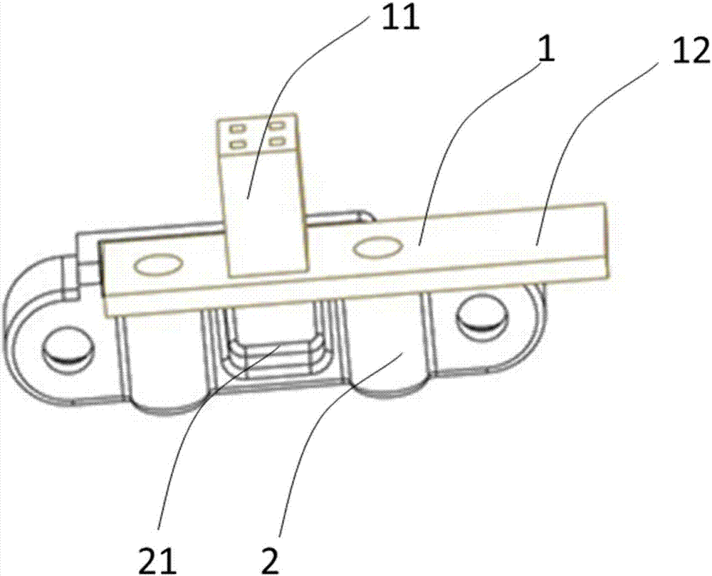 一种摩托童车的刹车踏板线路连接结构的制作方法