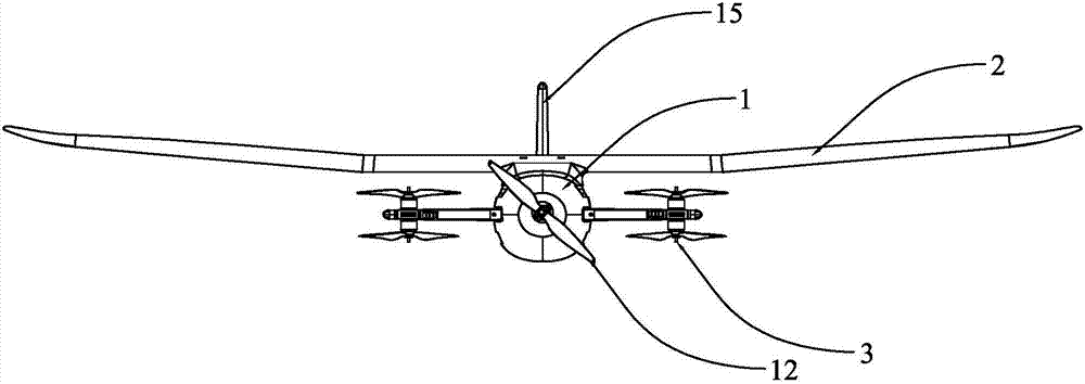 一种垂直起降固定翼无人机的制作方法