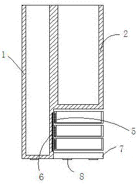 一种多功能集成式办公用笔盒的制作方法