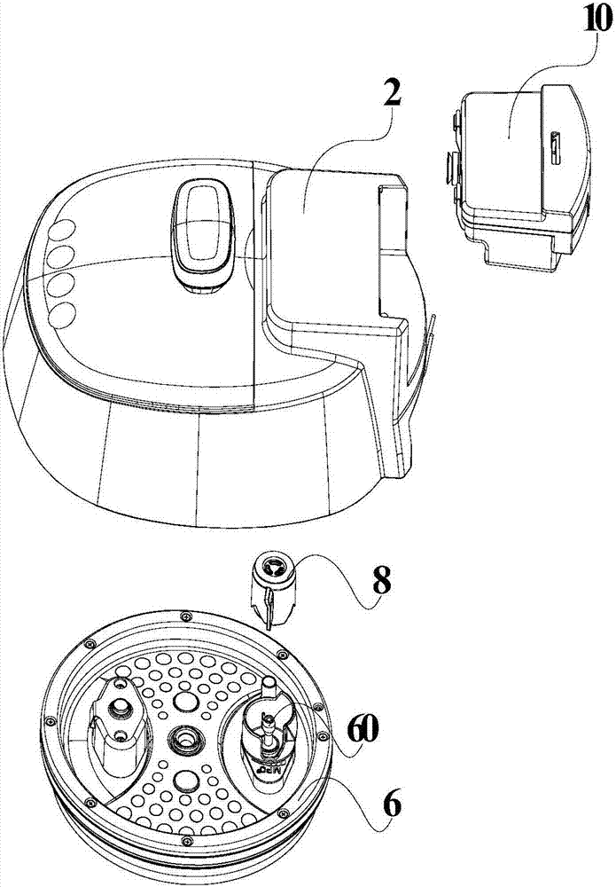 烹饪器具的蒸汽排放结构和烹饪器具的制作方法