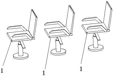 一种垂直升降的列车座椅的制作方法
