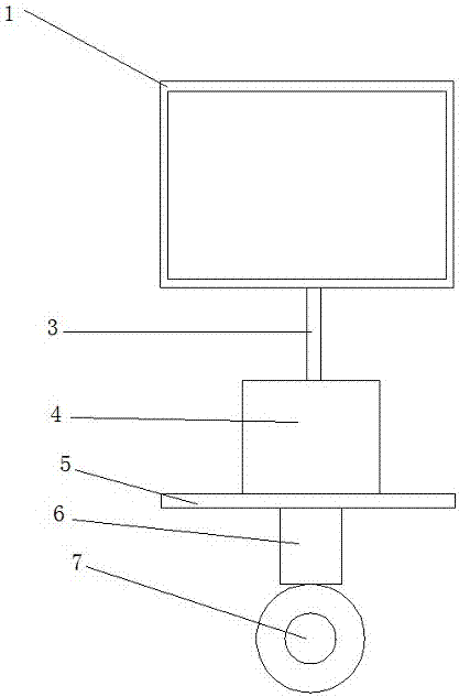 一种双人式建筑手拉车的制作方法