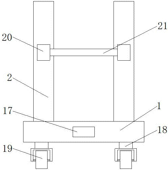 一种纺织用推车的制作方法