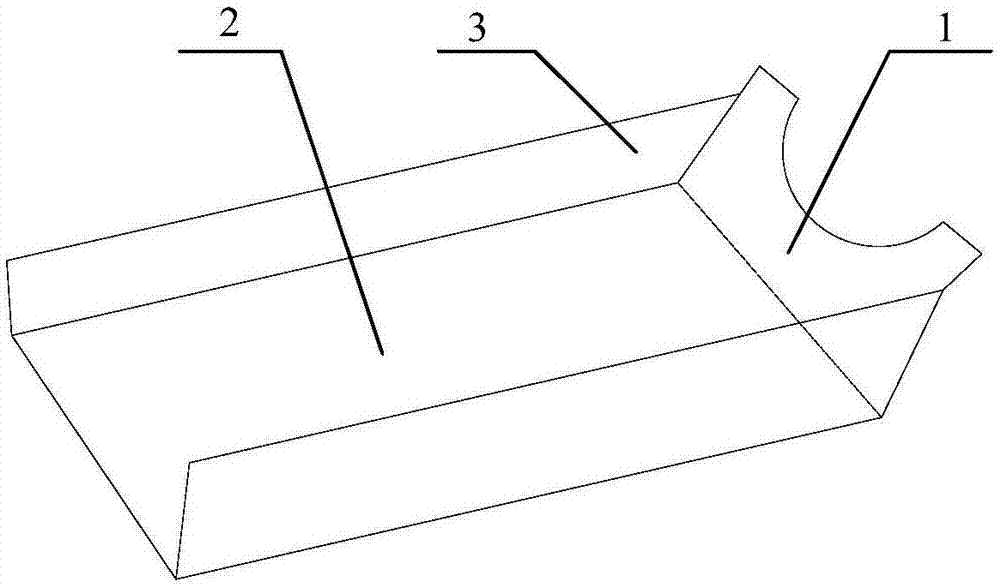 一种辊道集水槽的制作方法