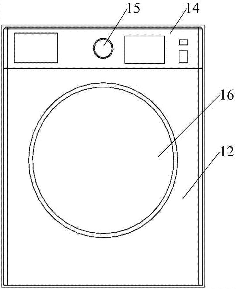 滚筒洗衣机及其门体结构的制作方法