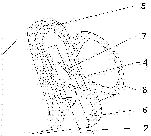 发电机组静音箱密封条的制作方法