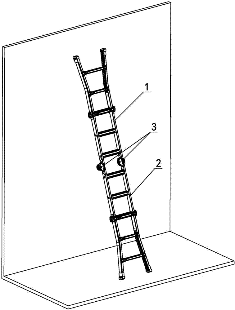 人字梯铰接定位机构的制作方法