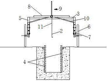 一种简易隧道中心水沟模板移动车的制作方法