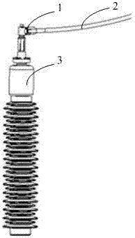 一种单螺栓带突起锥面固定式高压大电流接线端子的制作方法