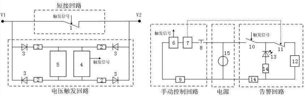 一种用于变电站二次短接测试的交直流电源隔离方法与