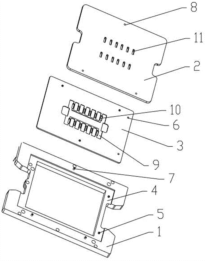 一种PCB拼板的分板夹具的制作方法