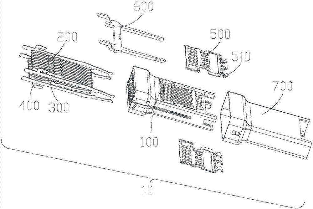 插头连接器、插座连接器及电连接器组合的制作方法