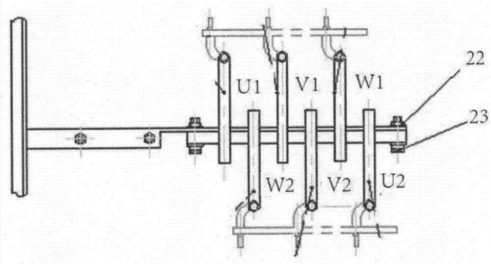 电机绕组端部固定结构的制作方法
