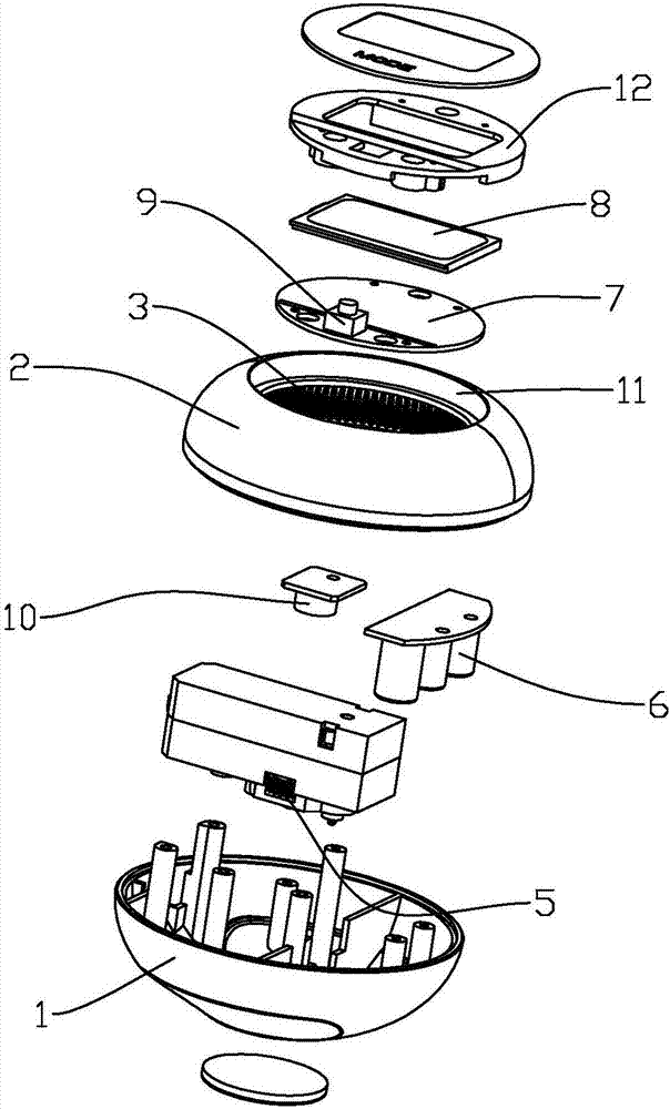 一种免电池的电子计时器的制作方法