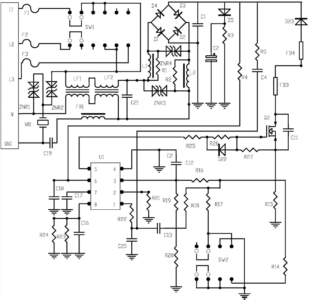 一种LED电源的制作方法