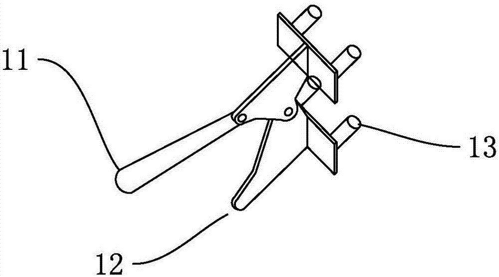 接地导体固定及放热焊接模具固定用一体型夹具的制作方法