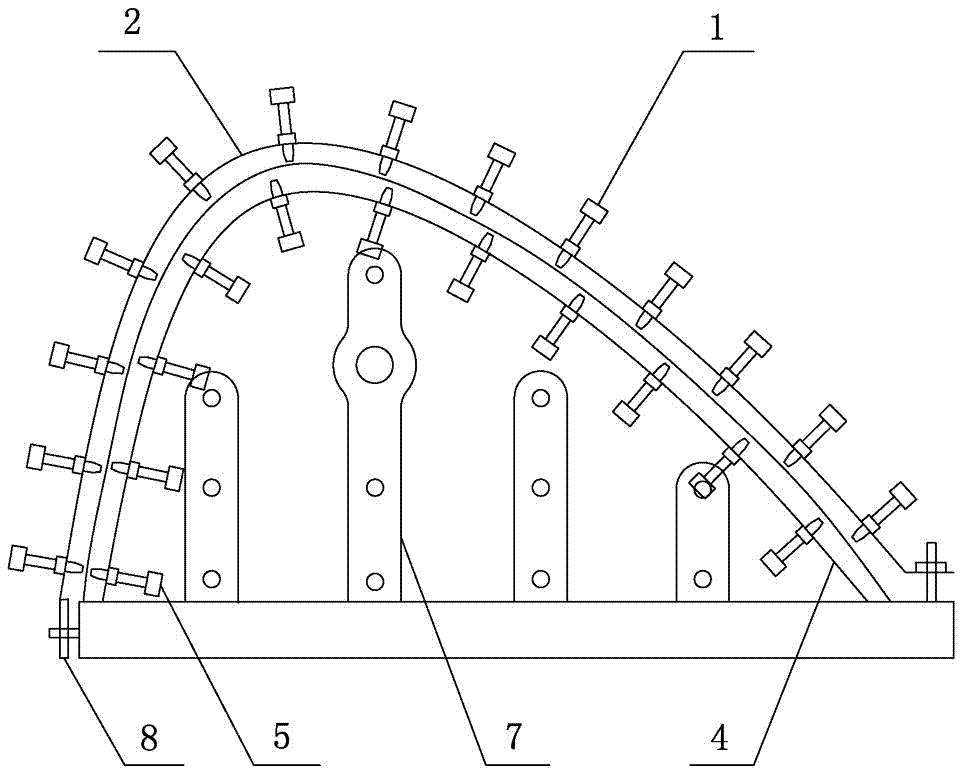 挖掘机挖斗焊接工装的制作方法