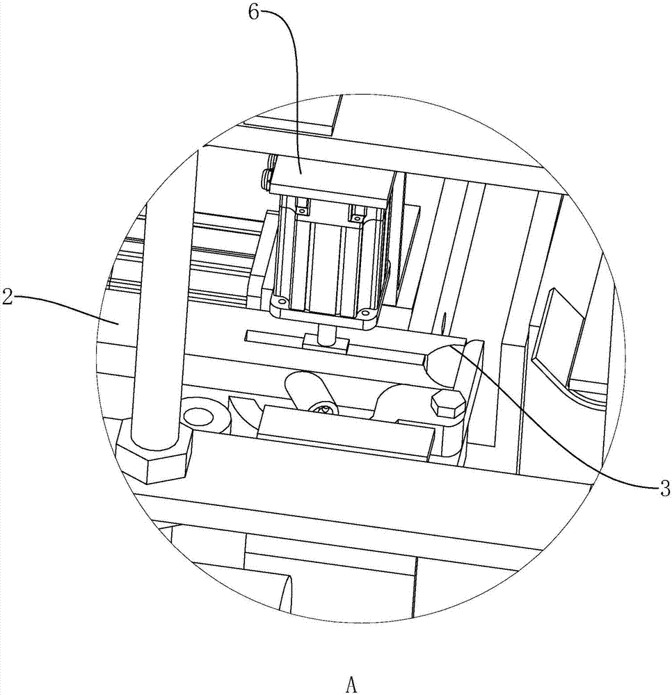 一种插销打孔倒角一体机的倒角机构的制作方法