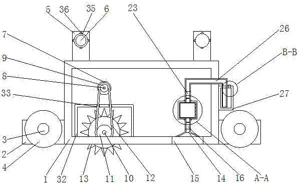 一种高效防尘建筑用切槽机的制作方法