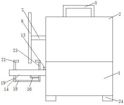 一种可夹紧的小型腐蚀箔切箔机的制作方法