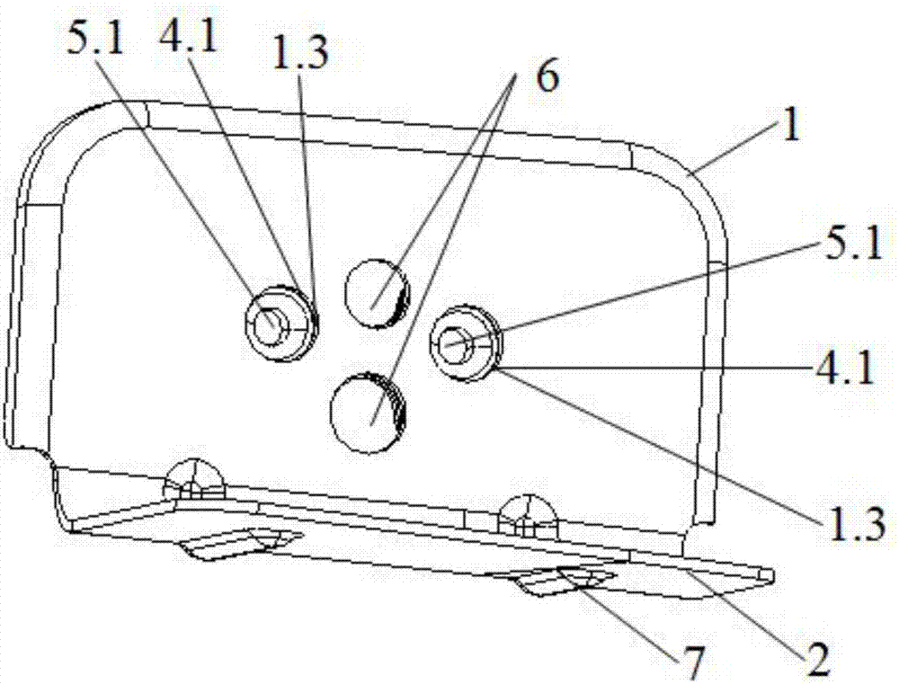 L型锁扣加强板及其与侧围外板的连接结构的制作方法