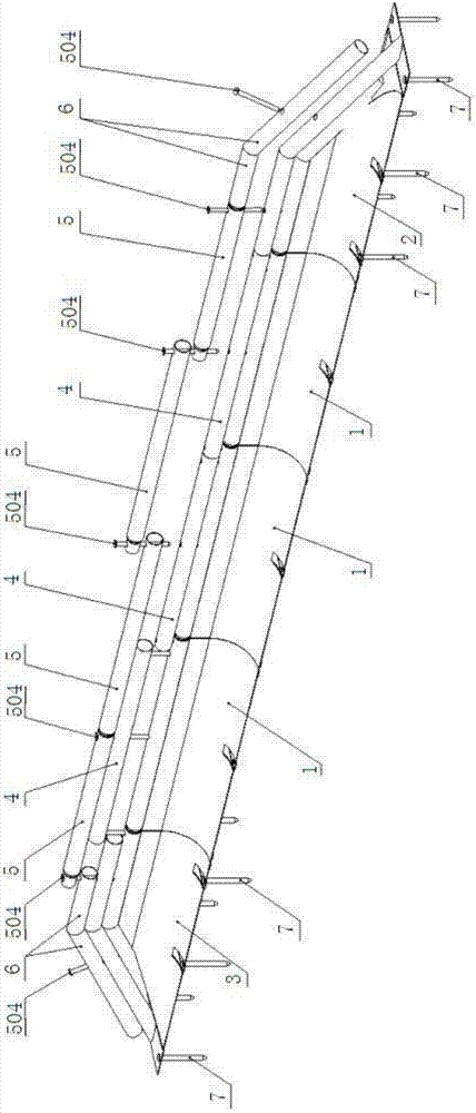 加强型A级移动钢护栏的制作方法