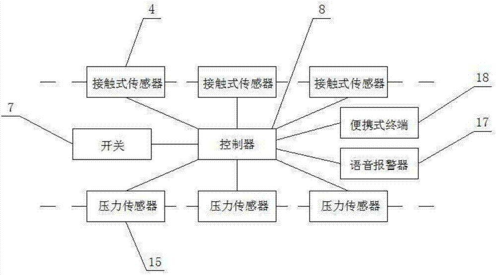 组合式智能防盗门锁的制作方法