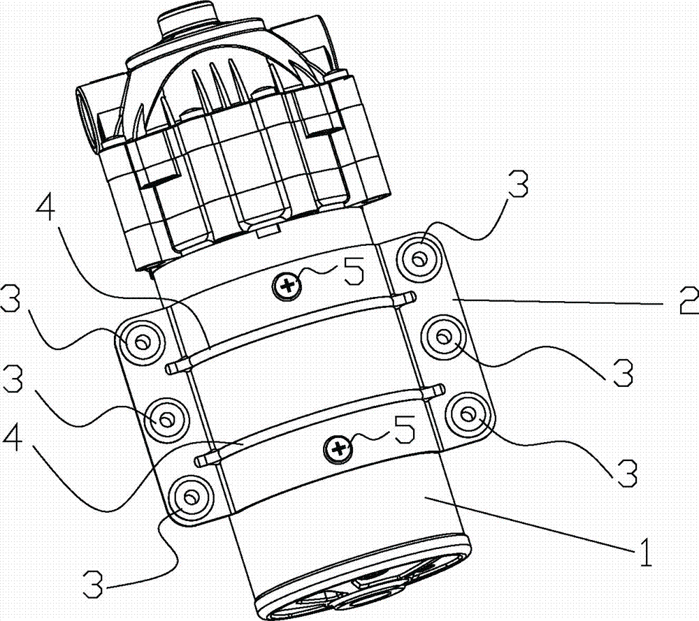 一种固定可靠的隔膜泵的制作方法