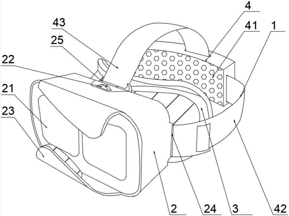 一种佩戴舒适且便于携带的vr眼镜的制作方法