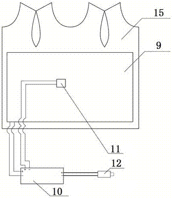 新型电热恒温服的制作方法